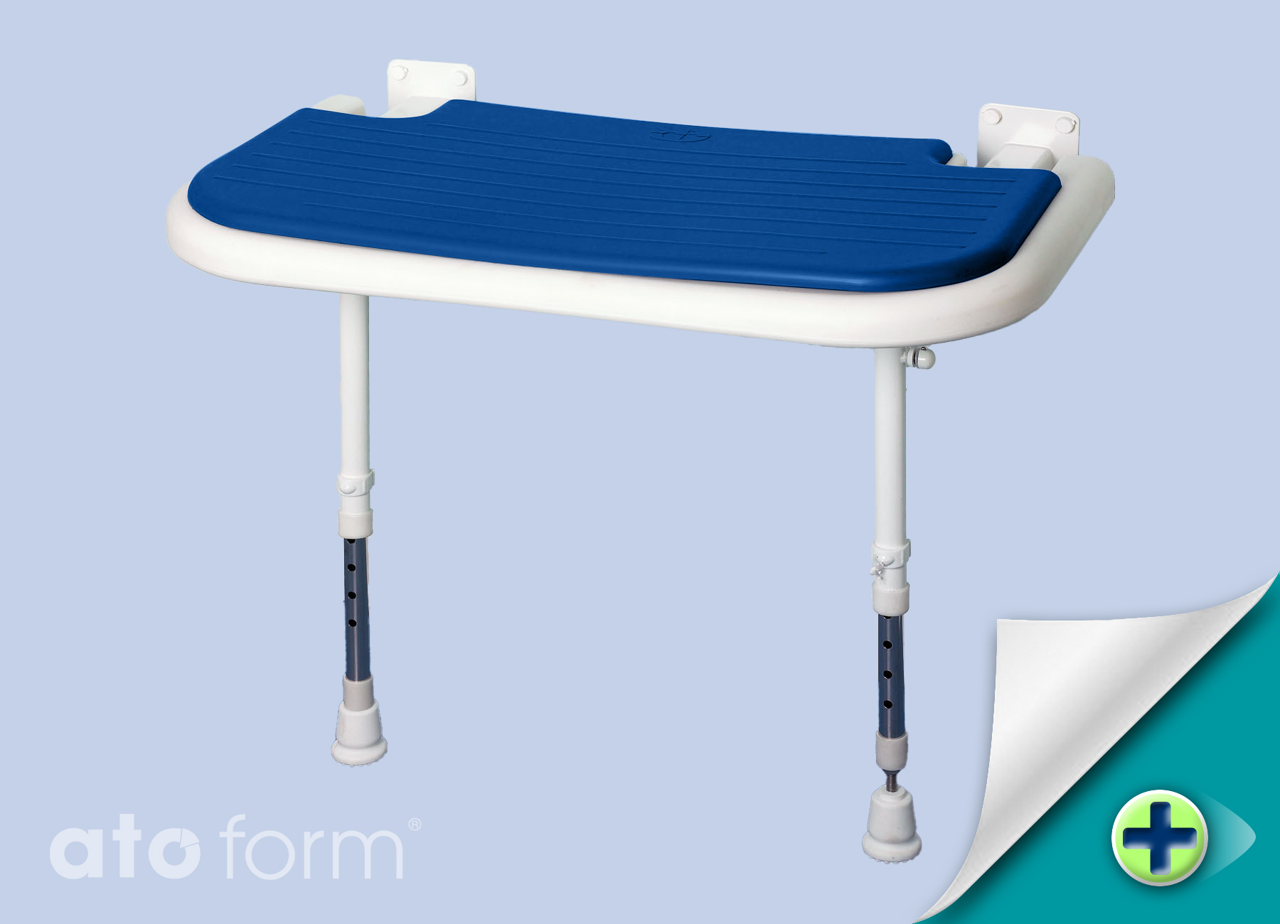 Duschklappsitz 4000, extra breit