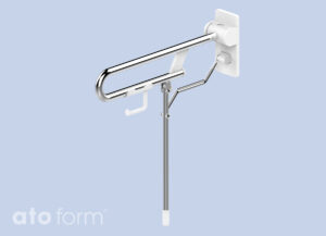 Haltegriff mit Standfuß, Edelstahl