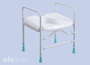 Prima mit Toilettenaufsatz, Toilettenstützgestell