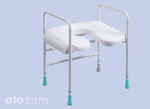 Toilettenstützgestell Prima mit Duschsitz inkl. Aussparung