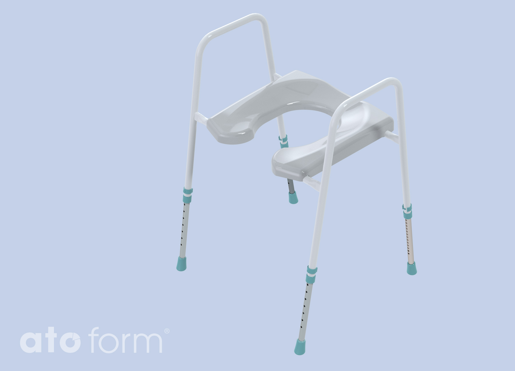 Prima Horseshoe Toilettenstützgestell