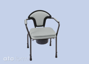 NEW OPEN Toilettenstuhl verstellbar volle Sitzplatte