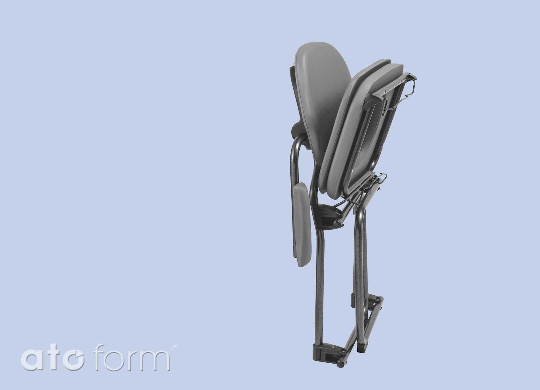 Best Up Toilettenstuhl faltbar volle Sitzplatte