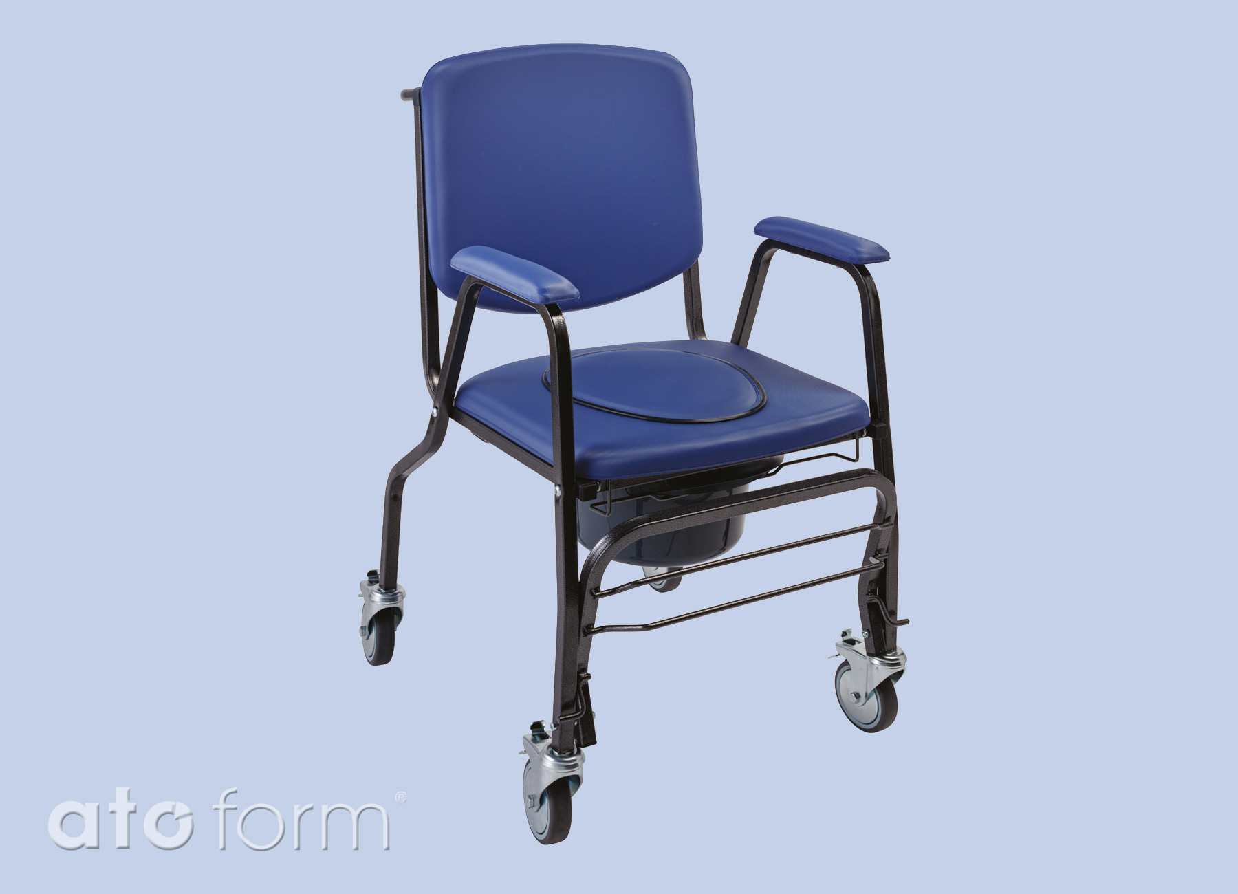 Confort Toilettenrollstuhl Standardsitzplatte