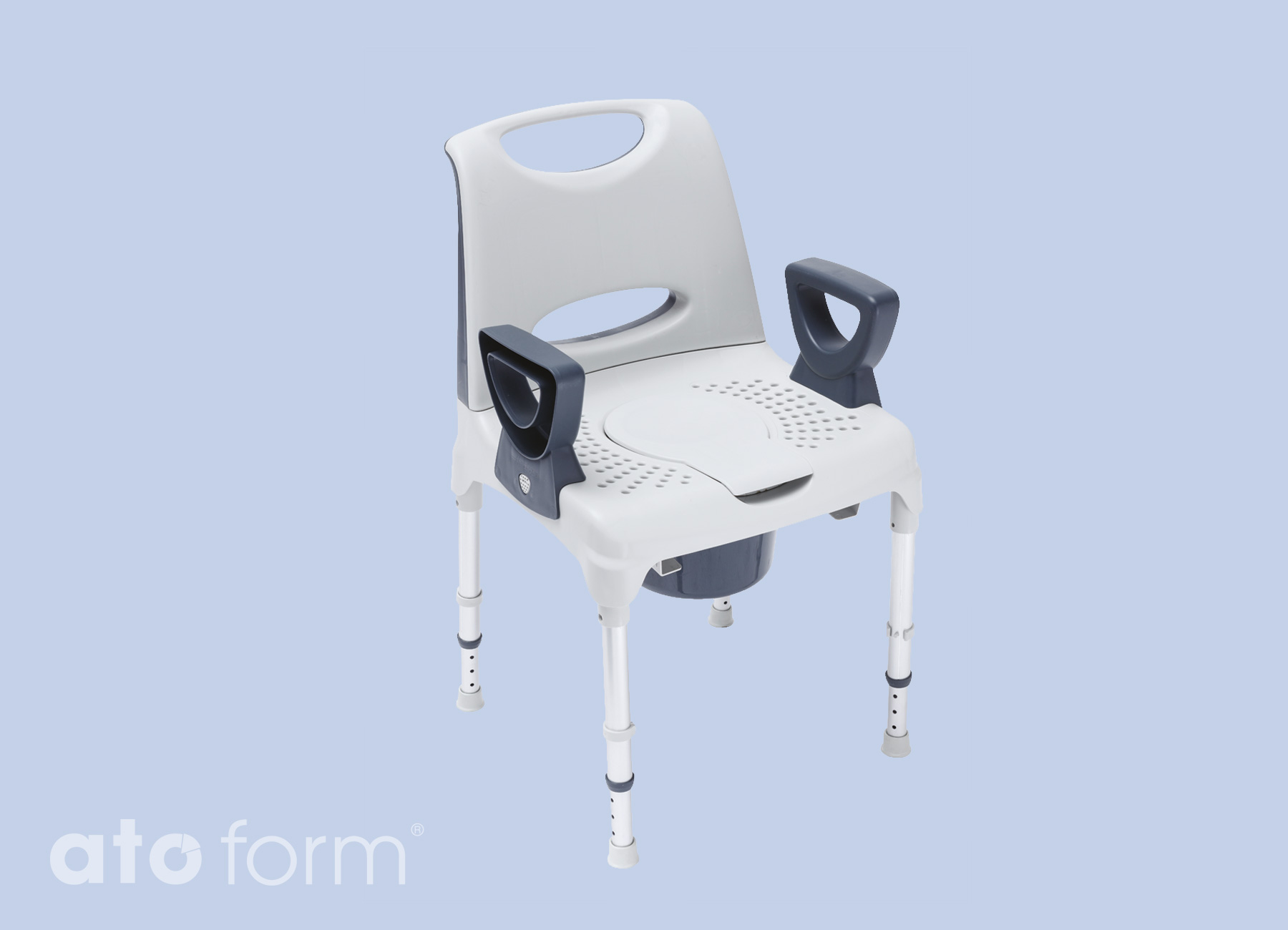 AQ-Tica Dusch- & Toilettenstuhl Confort