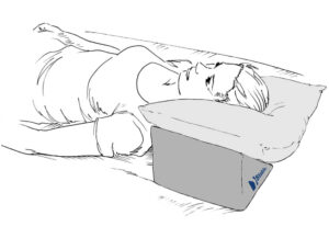 Anwendung Keil mit selbsthaftender Funktion