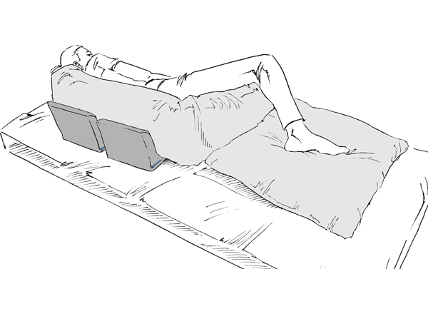 Anwendung angeformte Keile mit selbsthaftender Funktion