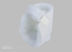 Fersenschutz aus Polyesterfasern