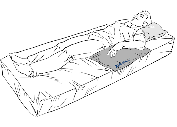 Anwendung StabiloBed Universalkissen