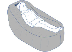 Anwendung Sensorisches Bodenkissen Bean Bag