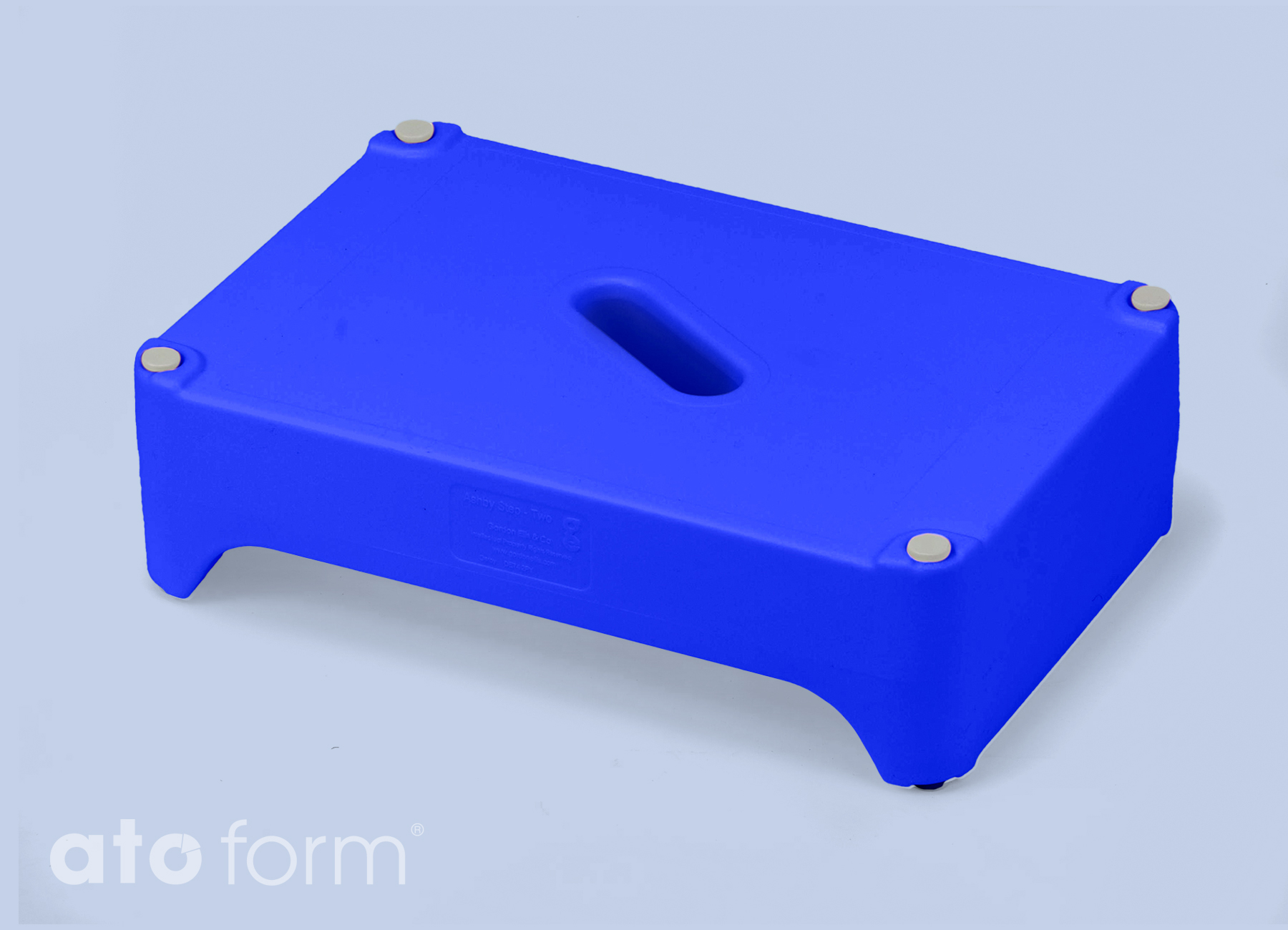 Ashby Stufe mit zwei Höhen - Blau