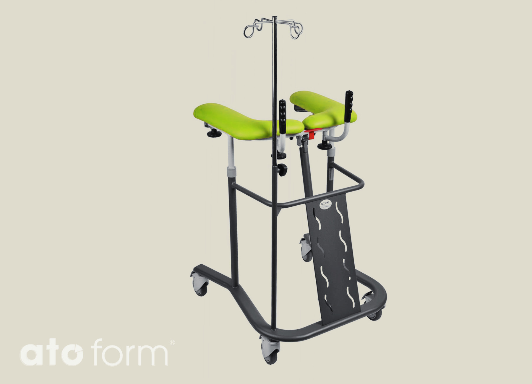 Gehwagen Walker mit Infusionsständer