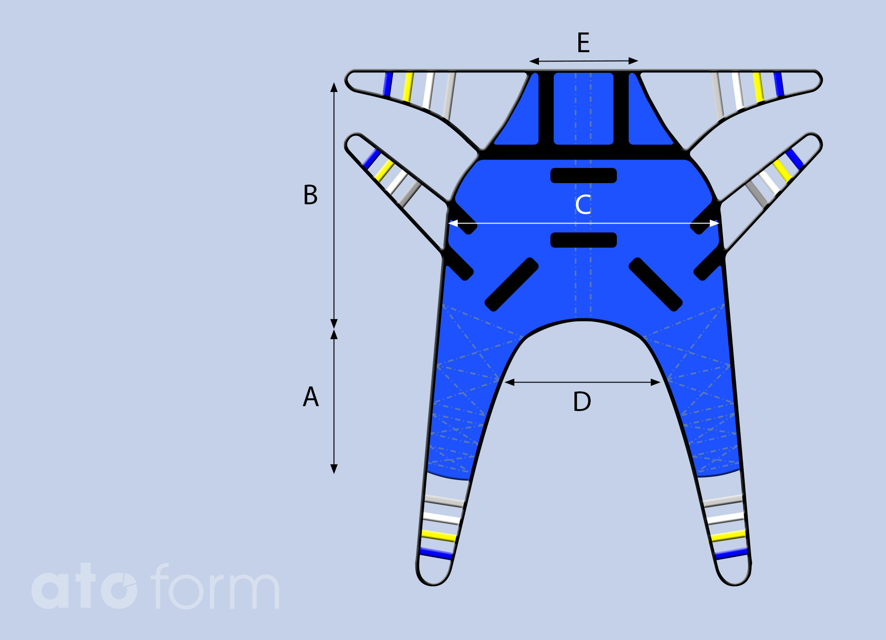 Universal Tragetuch mit Kopfstütze – Bild 3