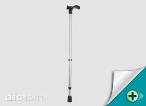 Gehstock Anatomisch eloxiert