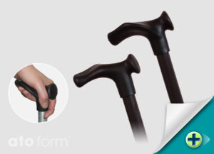 Gehstock Anatomisch Bronze