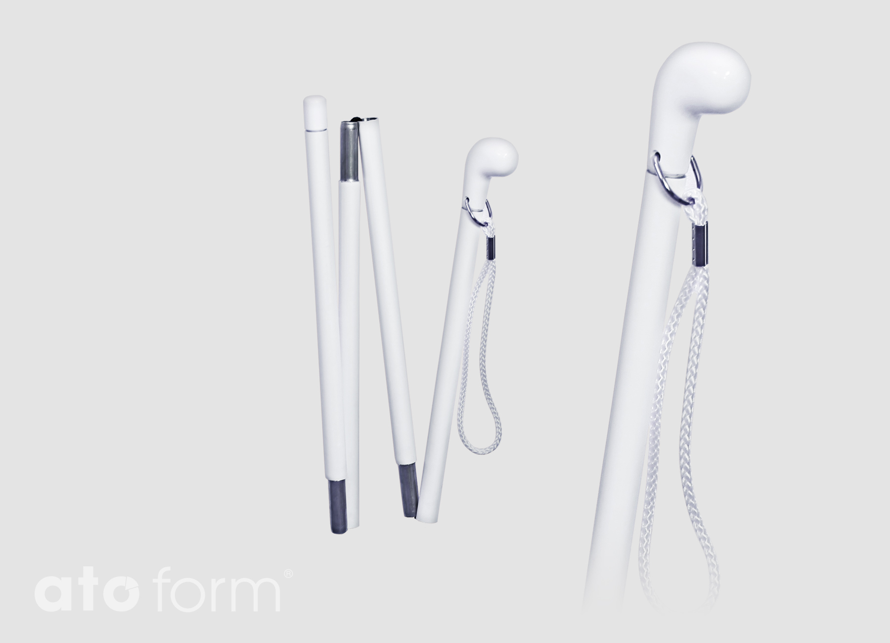 Blindengehstock Mailloche Faltbar – Bild 2