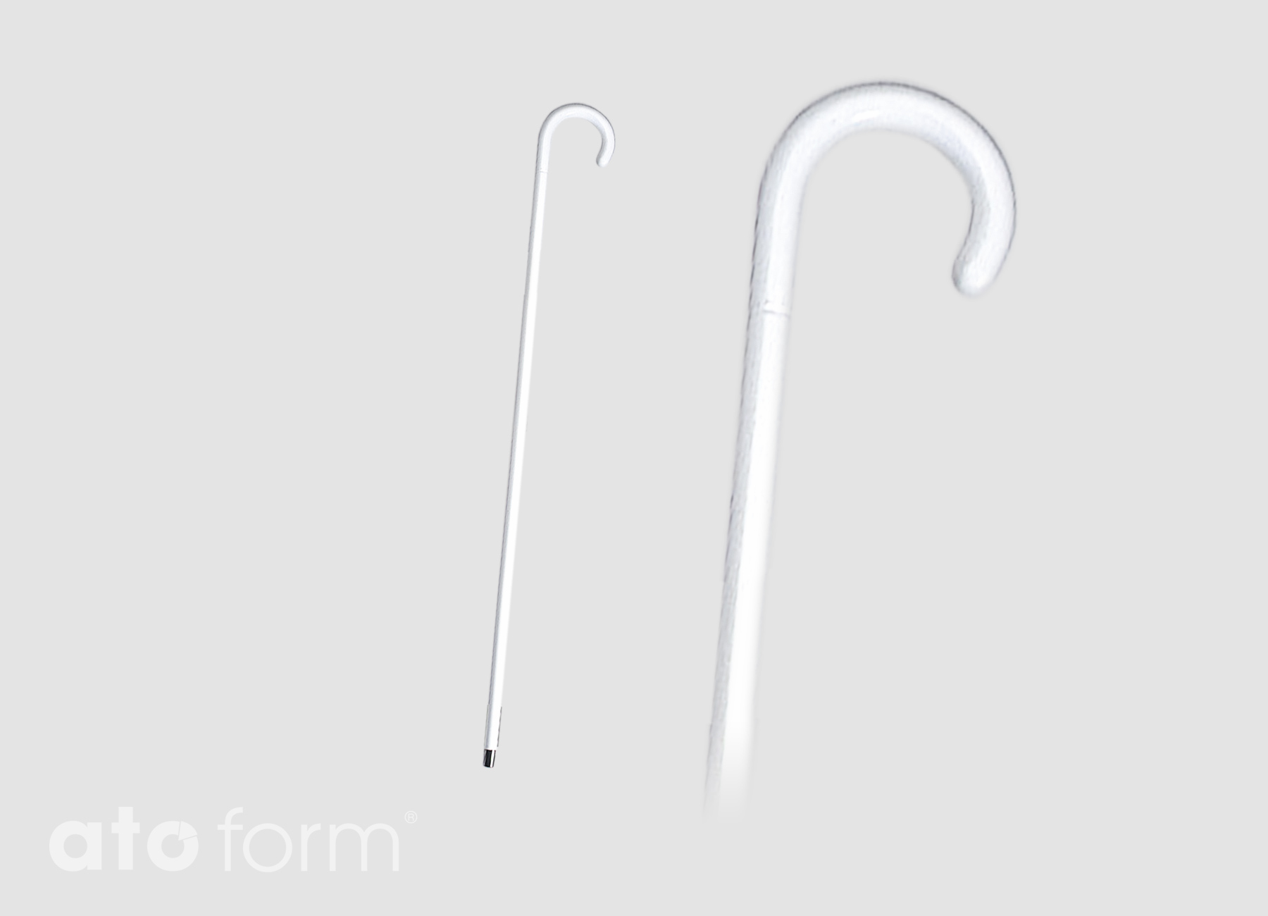 Blindengehstock Gebogen