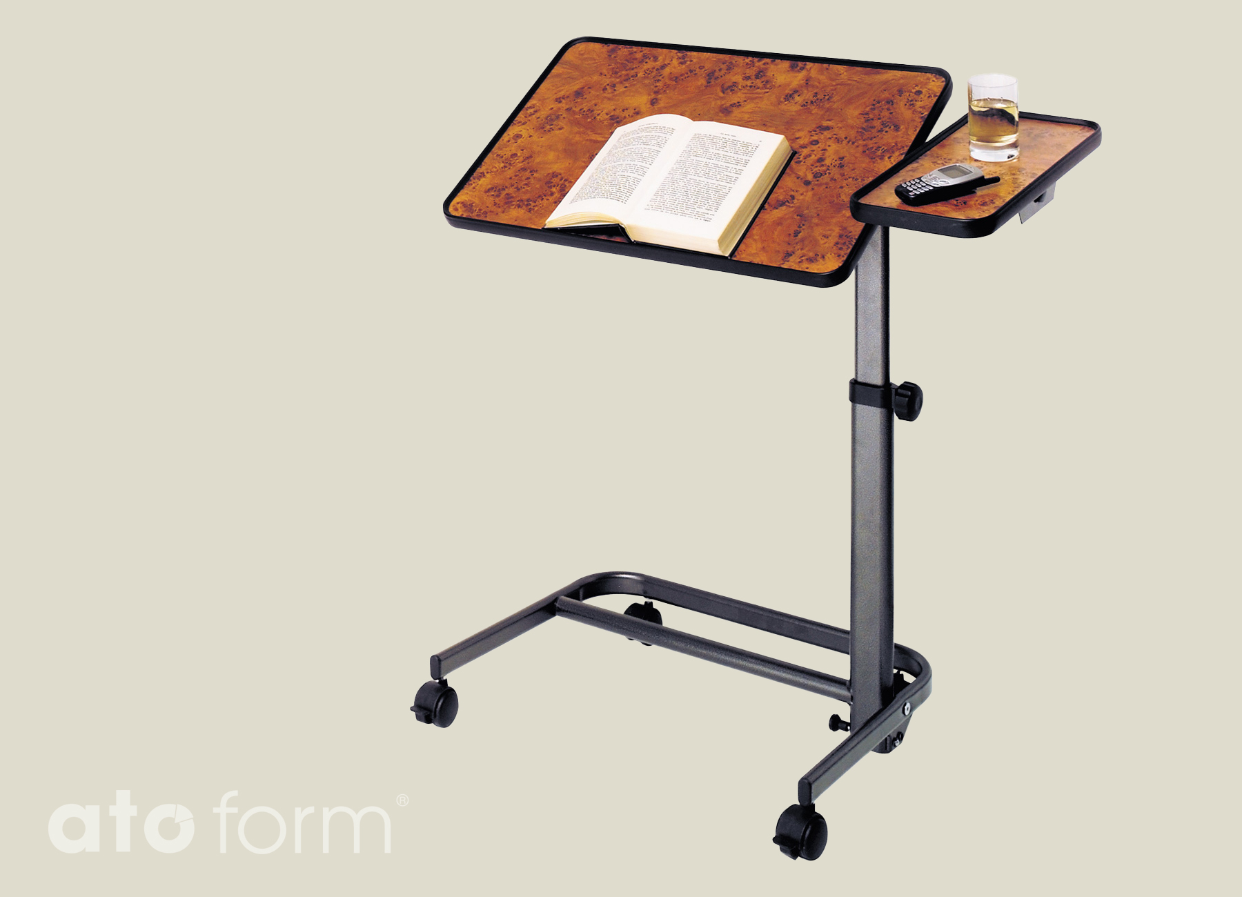 Bett-Tisch MK I mit Seitenplatte – Bild 2