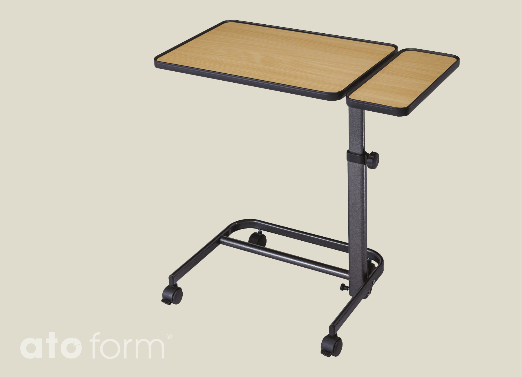 Bett-Tisch MK I mit Seitenplatte breit – Bild 2