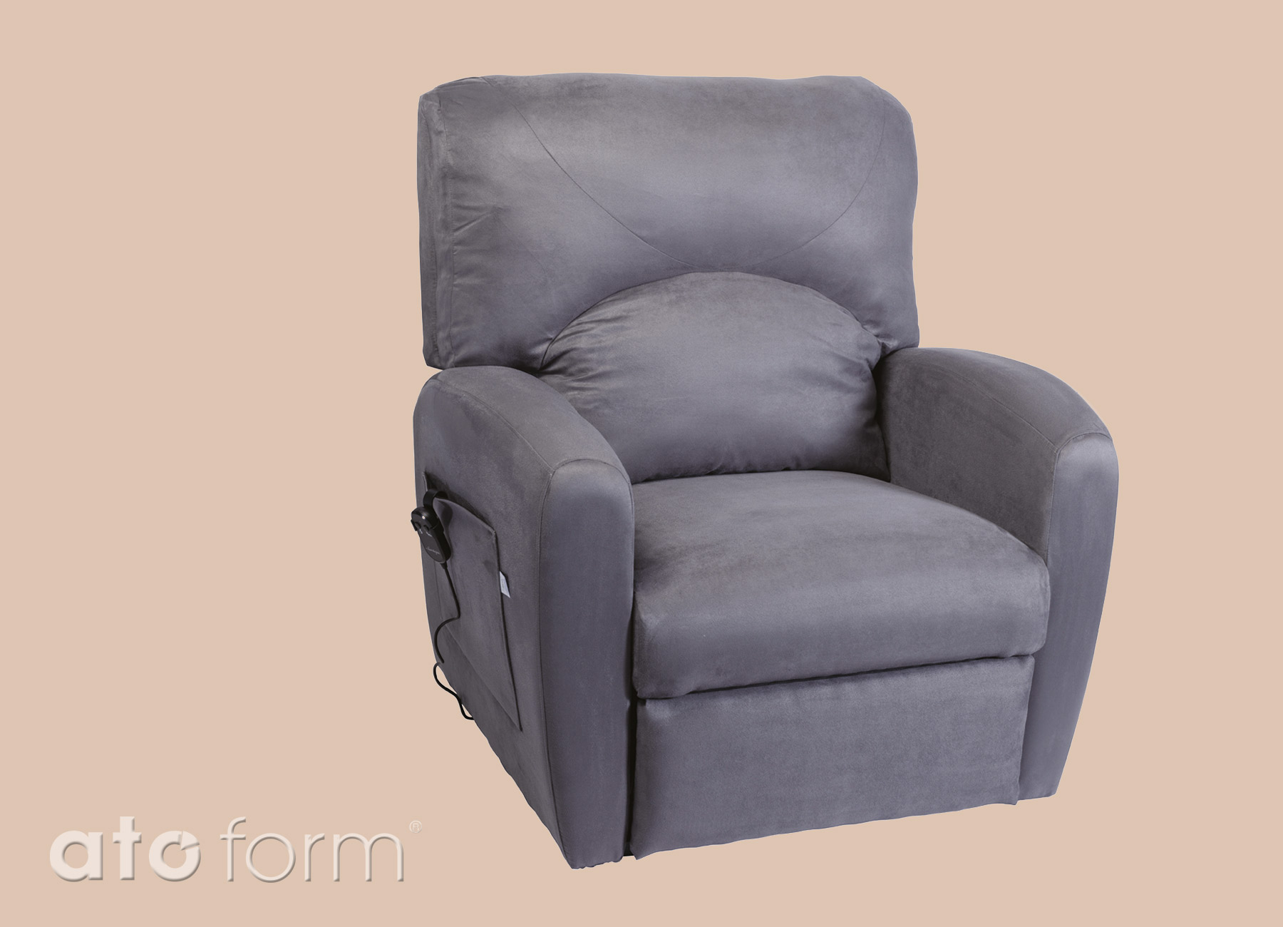 Aufstehsessel Prestige XXL 1-motorig Mikrofaser – Bild 5