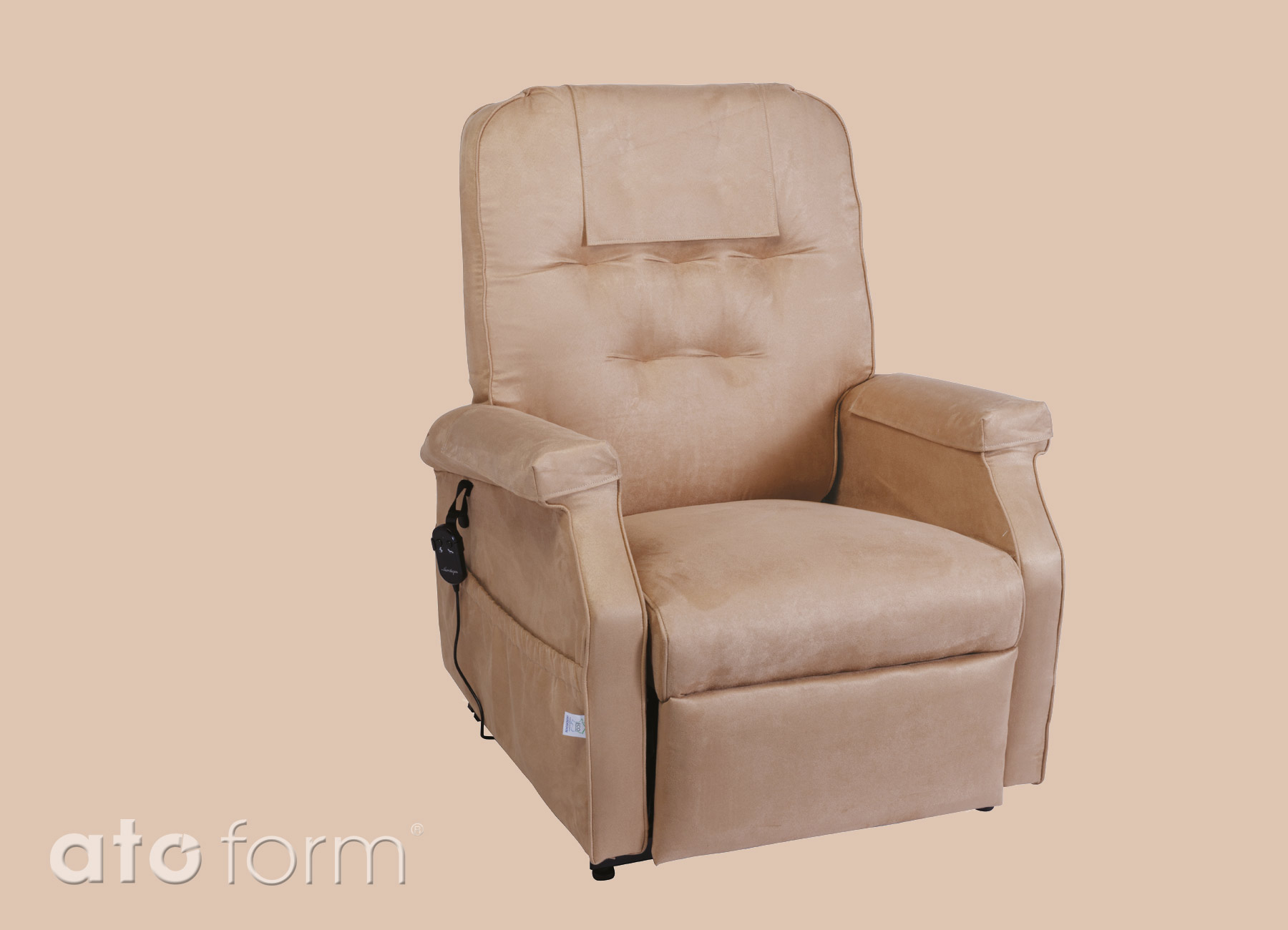 Aufstehsessel Success 1-motorig Mikrofaser – Bild 2